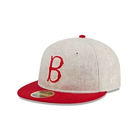 Boston Red Sox MLB Melton Wool 59FIFTY Retro Crown Cerrada