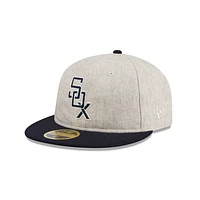 Chicago White Sox MLB Melton Wool 59FIFTY Retro Crown Cerrada