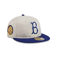 Brooklyn Dodgers MLB Melton Wool 59FIFTY Retro Crown Cerrada