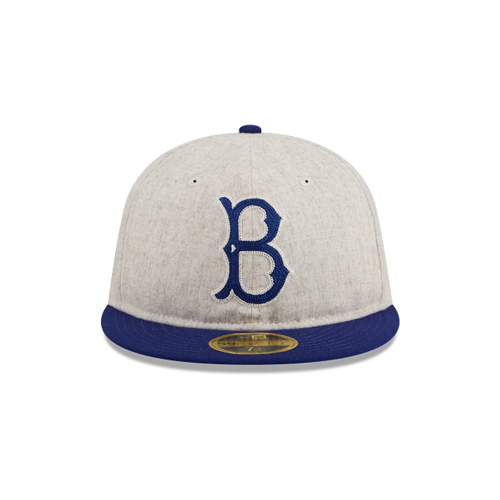 Brooklyn Dodgers MLB Melton Wool 59FIFTY Retro Crown Cerrada