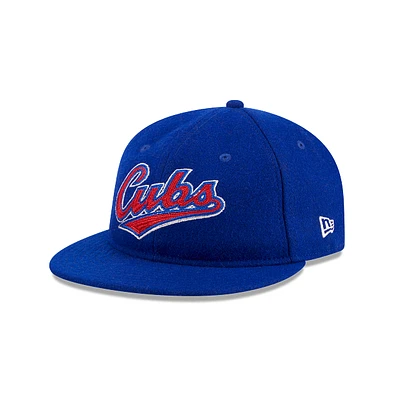 Chicago Cubs MLB Melton Wool 9FIFTY Retro Crown Strapback