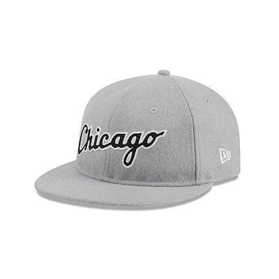 Chicago White Sox MLB Melton Wool 9FIFTY Retro Crown Strapback