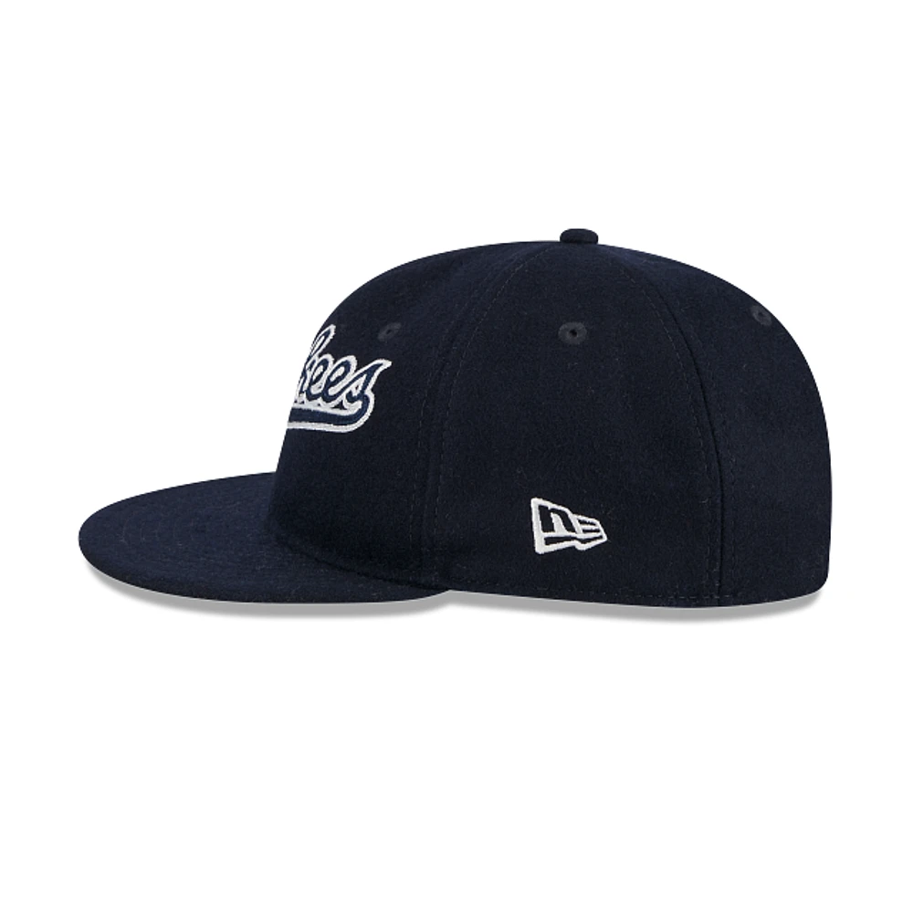 New York Yankees MLB Melton Wool 9FIFTY Retro Crown Strapback