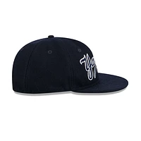 New York Yankees MLB Melton Wool 9FIFTY Retro Crown Strapback