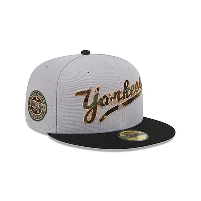 New York Yankees MLB Camo Fill 59FIFTY Cerrada