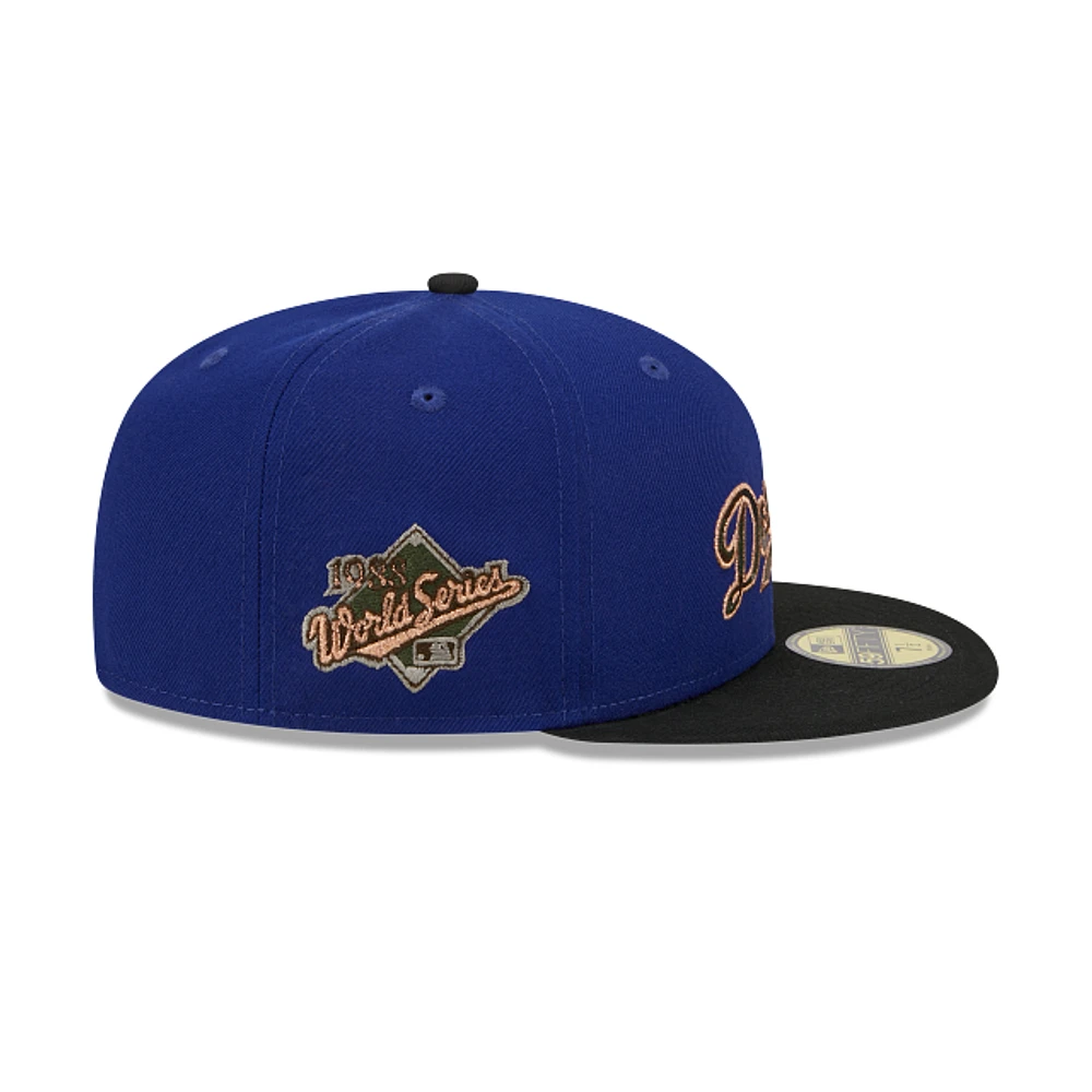 Los Angeles Dodgers MLB Camo Fill 59FIFTY Cerrada