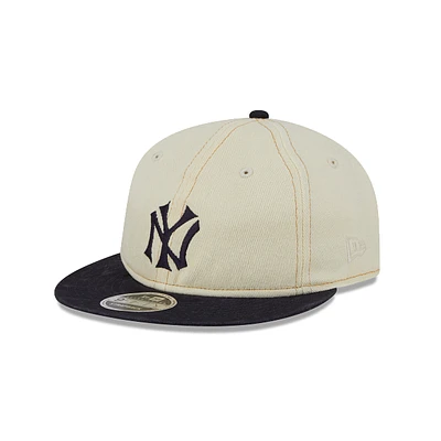 New York Yankees MLB Chrome Denim 9FIFTY RC Strapback