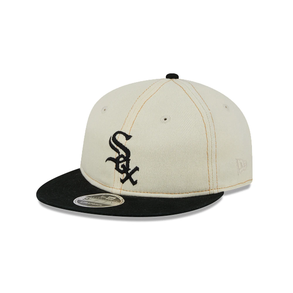 Chicago White Sox MLB Chrome Denim 9FIFTY RC Strapback