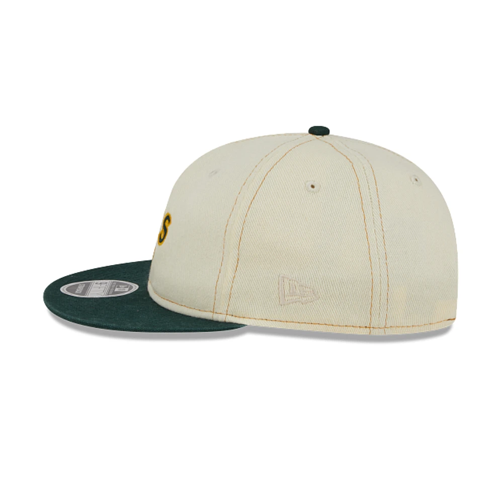 Oakland Athletics MLB Chrome Denim 9FIFTY RC Strapback