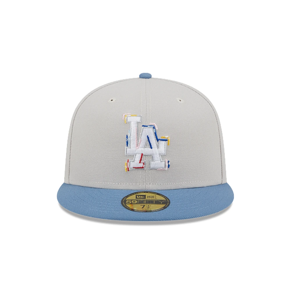 Los Angeles Dodgers MLB Color Brush 59FIFTY Cerrada