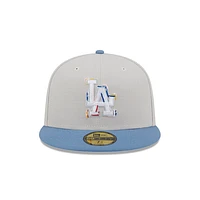 Los Angeles Dodgers MLB Color Brush 59FIFTY Cerrada