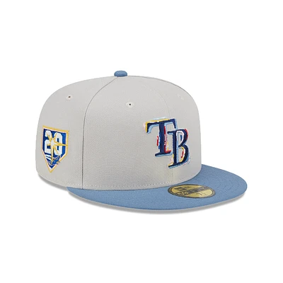 Tampa Bay Rays MLB Color Brush 59FIFTY Cerrada