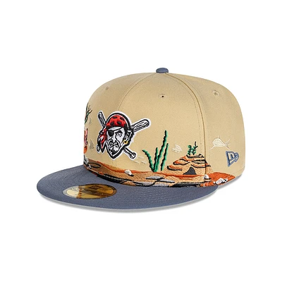 Pittsburgh Pirates MLB Team Landscape 59FIFTY Cerrada