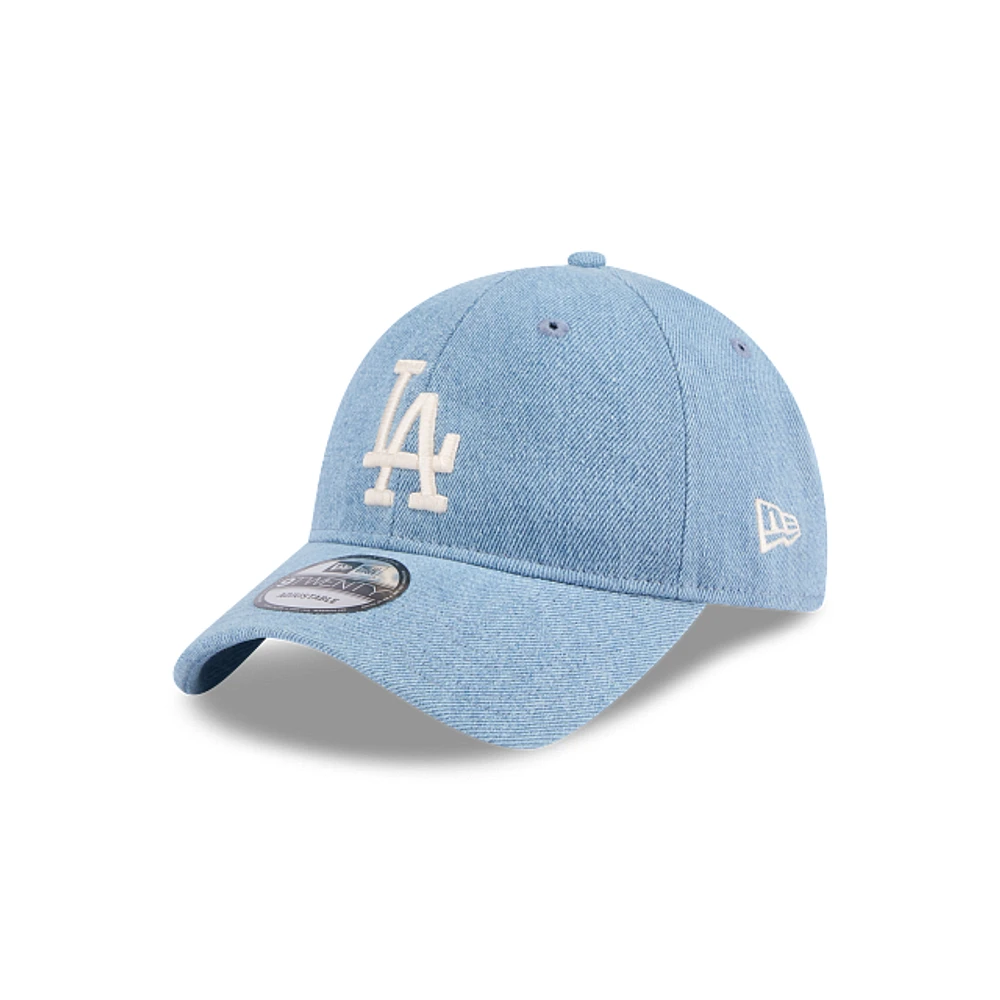 Los Angeles Dodgers MLB Washed Denim 9TWENTY Strapback