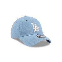 Los Angeles Dodgers MLB Washed Denim 9TWENTY Strapback