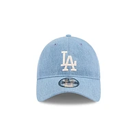 Los Angeles Dodgers MLB Washed Denim 9TWENTY Strapback