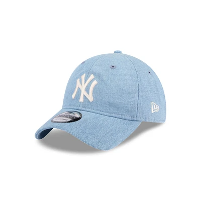 New York Yankees MLB Washed Denim 9TWENTY Strapback