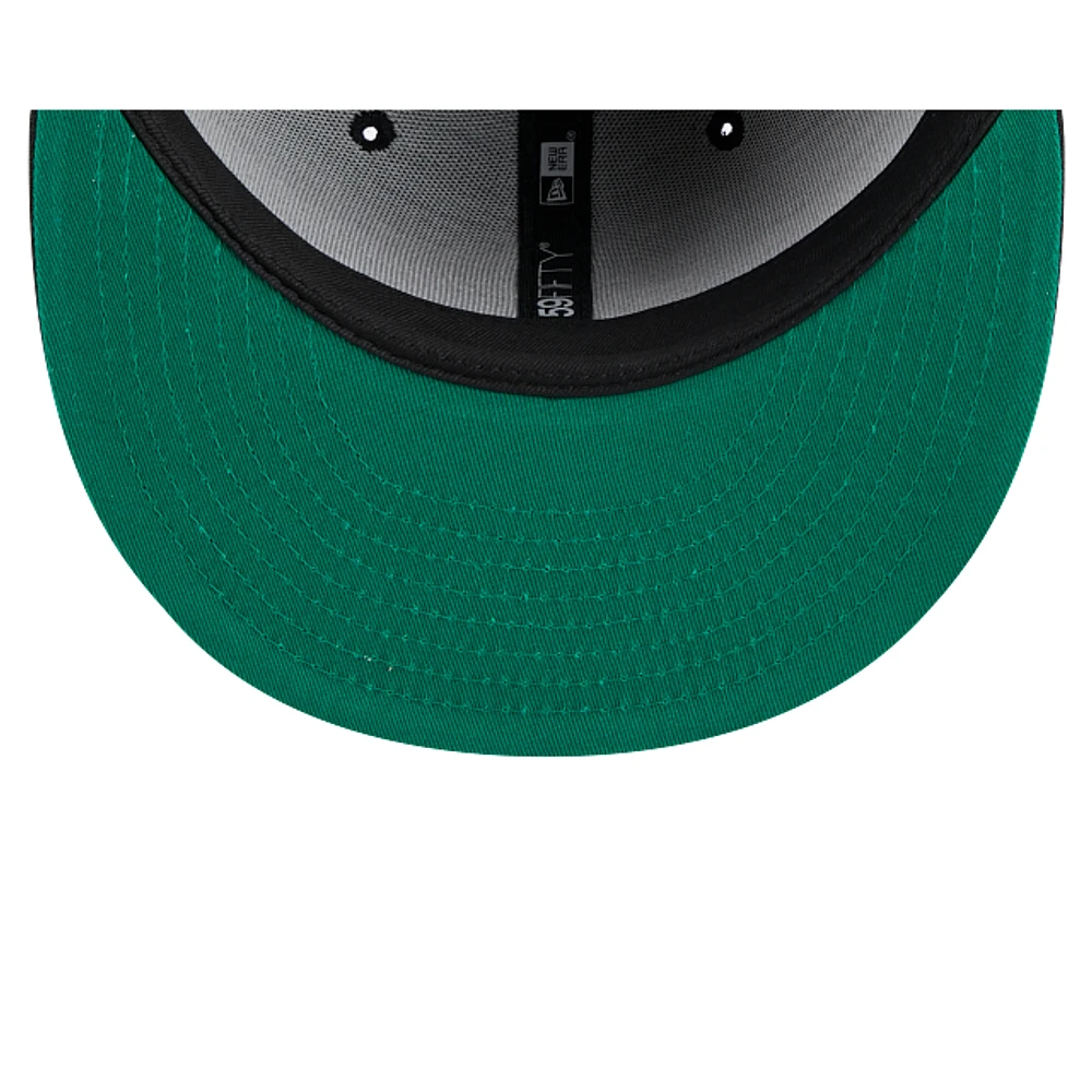 New York Yankees MLB Metallic Green Pop 59FIFTY Cerrada