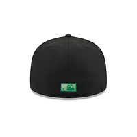 Boston Red Sox MLB Metallic Green Pop 59FIFTY Cerrada