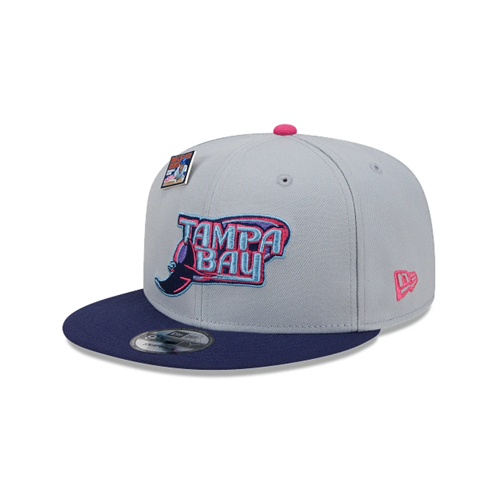 Tampa Bay Rays MLB X Big League Chew Blue Raspberry 9FIFTY Snapback