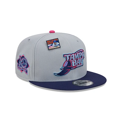 Tampa Bay Rays MLB X Big League Chew Blue Raspberry 9FIFTY Snapback