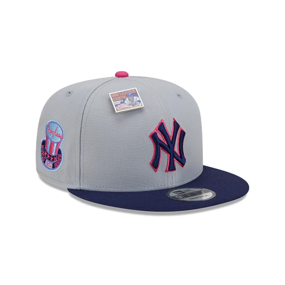 New York Yankees MLB X Big League Chew Blue Raspberry 9FIFTY Snapback