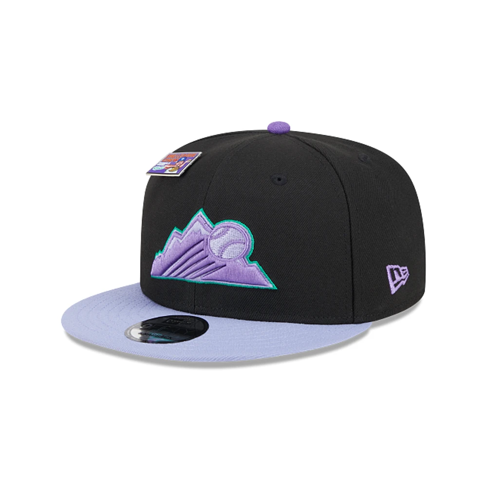 Colorado Rockies MLB X Big League Chew Grape 9FIFTY Snapback