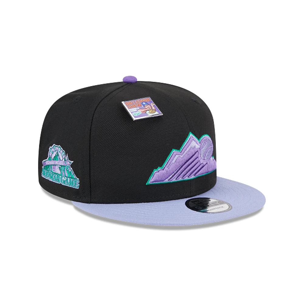 Colorado Rockies MLB X Big League Chew Grape 9FIFTY Snapback