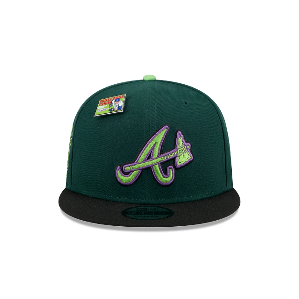 Atlanta Braves MLB X Big League Chew Sour Apple 9FIFTY Snapback