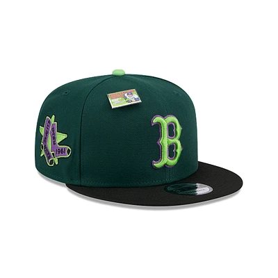 Boston Red Sox MLB X Big League Chew Sour Apple 9FIFTY Snapback