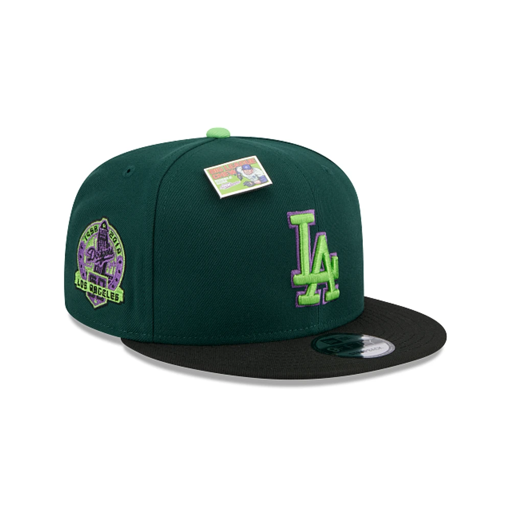 Los Angeles Dodgers MLB X Big League Chew Sour Apple 9FIFTY Snapback