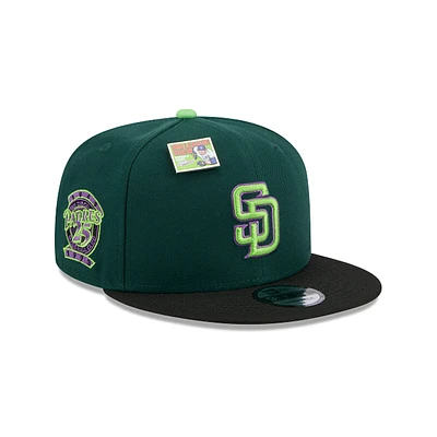 San Diego Padres MLB X Big League Chew Sour Apple 9FIFTY Snapback