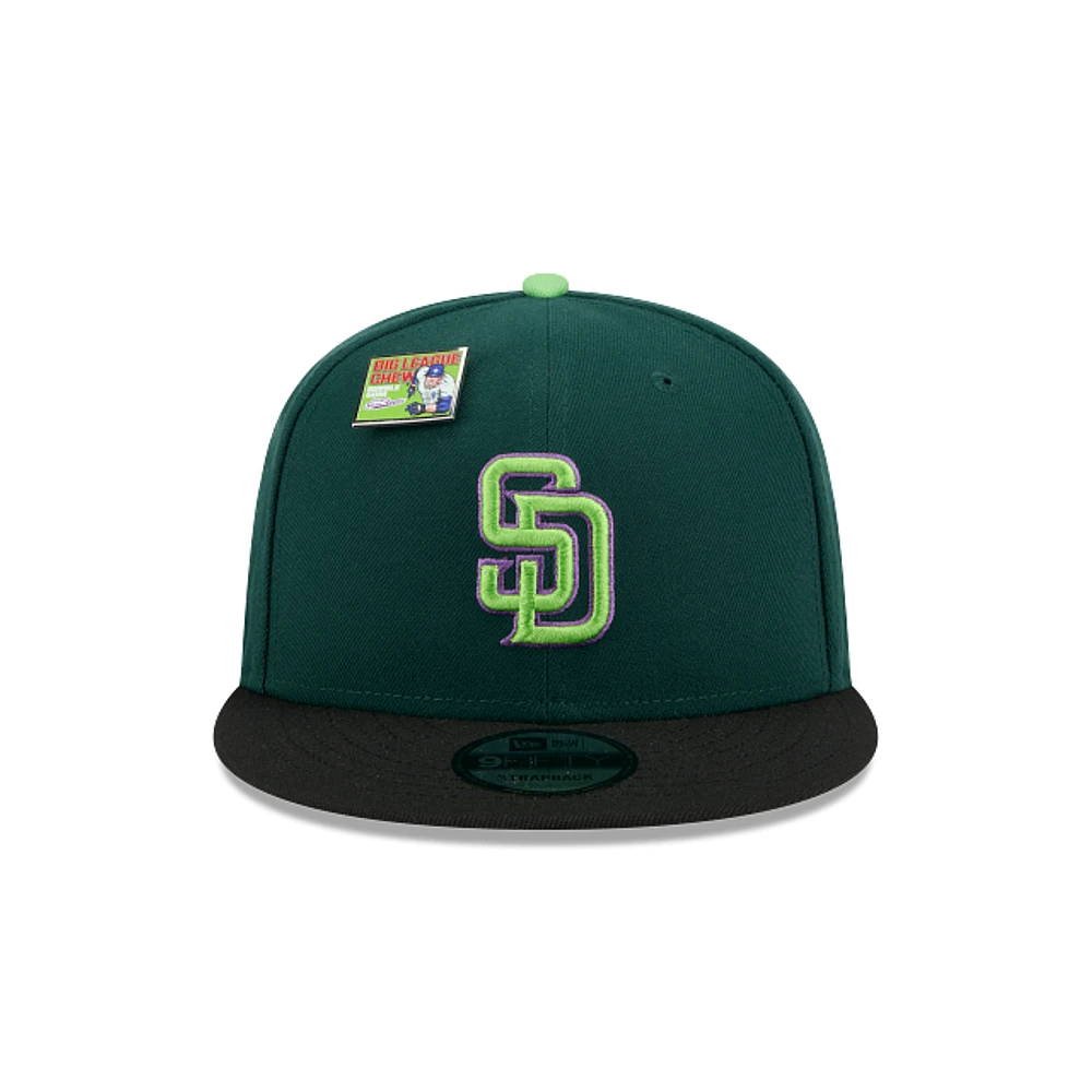 San Diego Padres MLB X Big League Chew Sour Apple 9FIFTY Snapback