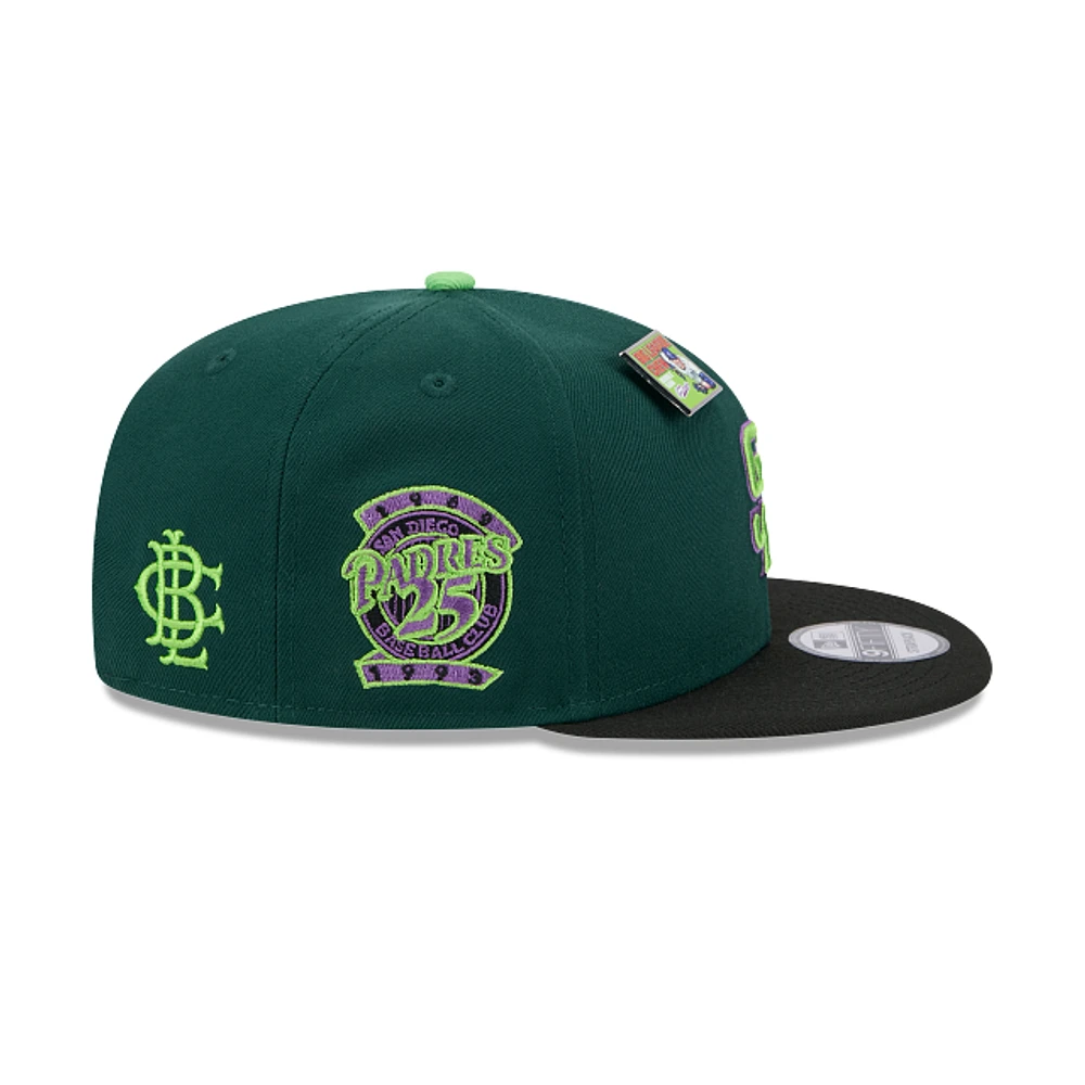 San Diego Padres MLB X Big League Chew Sour Apple 9FIFTY Snapback