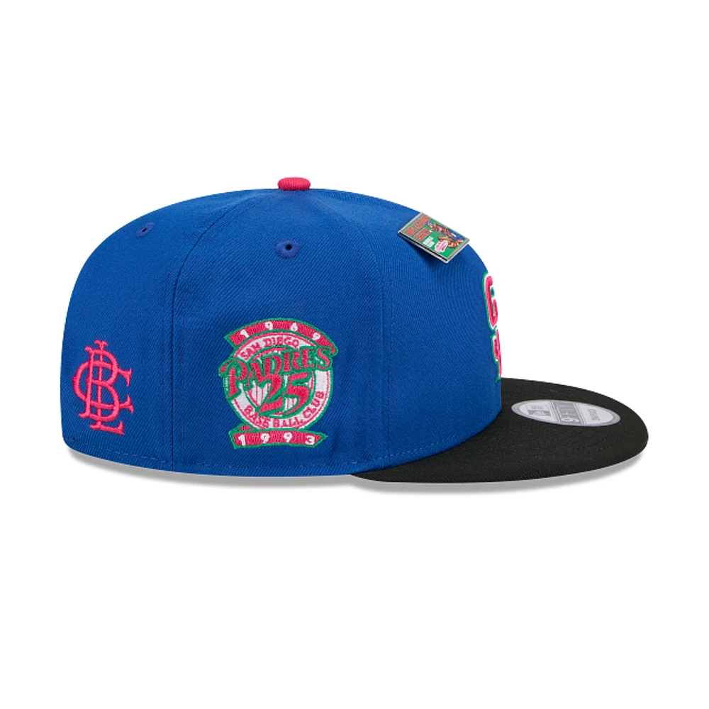 San Diego Padres MLB X Big League Chew Wild Pitch Watermelon 9FIFTY Snapback