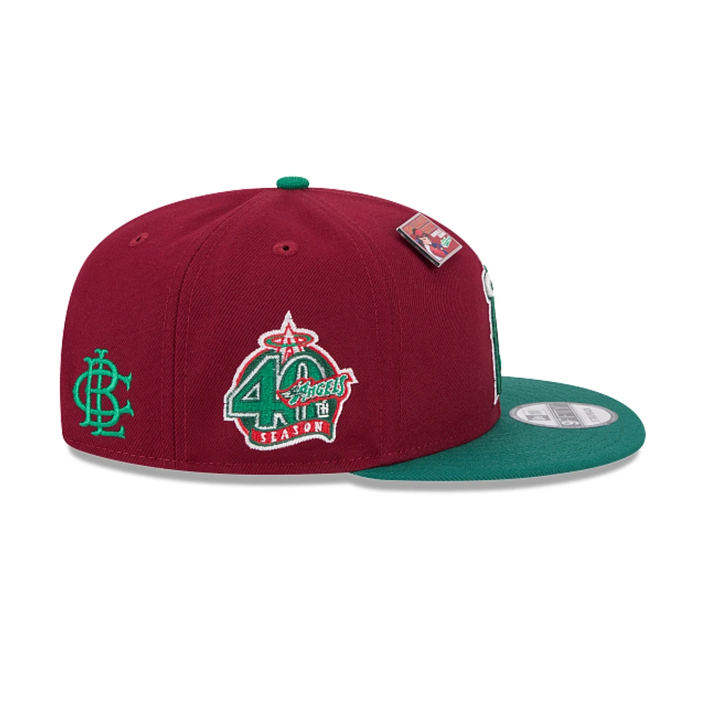 Los Angeles Angels MLB X Big League Chew Slammin Strawberry 9FIFTY Snapback