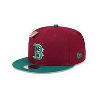 Boston Red Sox MLB X Big League Chew Slammin Strawberry 9FIFTY Snapback