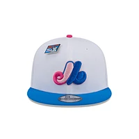 Montreal Expos MLB X Big League Chew Cotton Candy 9FIFTY Snapback