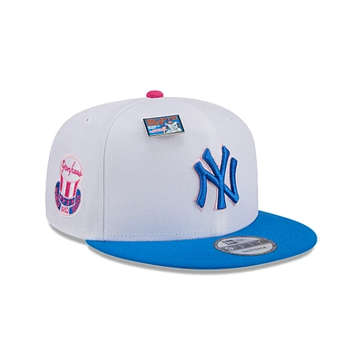 New York Yankees MLB X Big League Chew Cotton Candy 9FIFTY Snapback