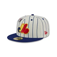 Montreal Expos MLB X Big League Chew Original Pinstripe 59FIFTY Cerrada