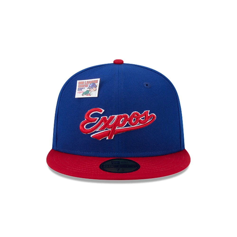 Montreal Expos MLB X Big League Chew 59FIFTY Cerrada