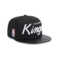 Sacramento Kings NBA Faux Leather 9FIFTY Snapback