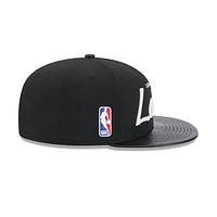 Los Angeles Lakers NBA Faux Leather 9FIFTY Snapback