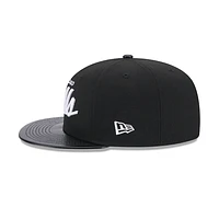 Chicago Bulls NBA Faux Leather 9FIFTY Snapback