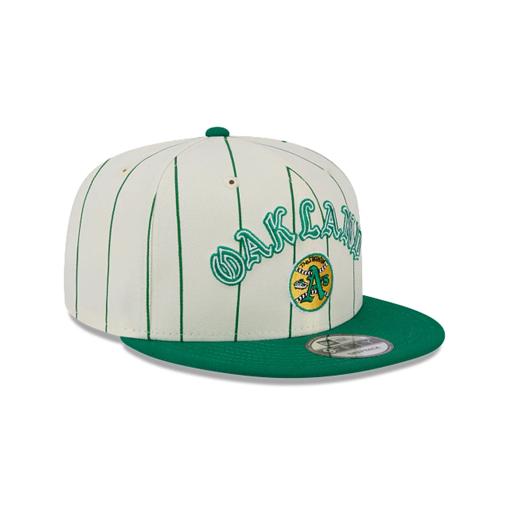 Oakland Athletics MLB Jersey Pinstripe 9FIFTY Snapback