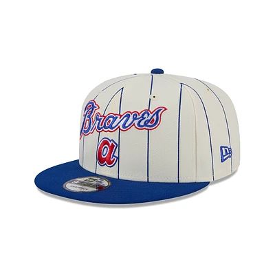 Atlanta Braves MLB Jersey Pinstripe 9FIFTY Snapback