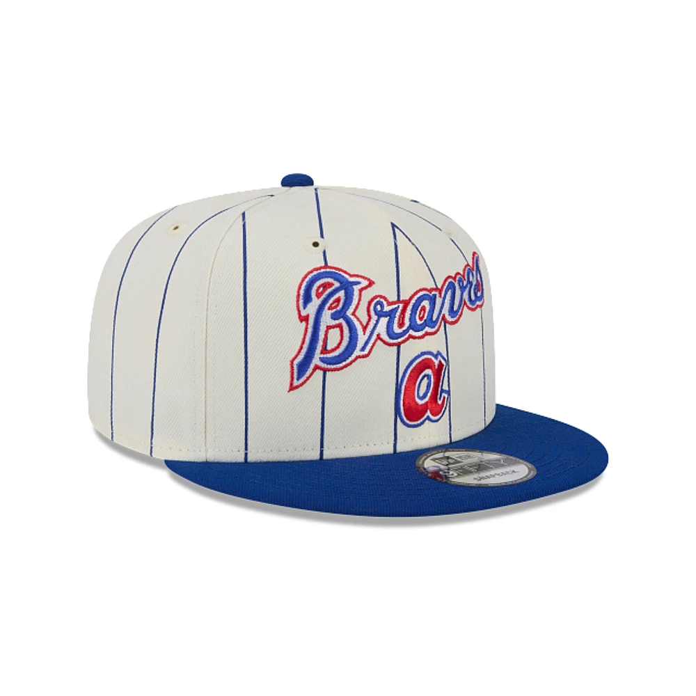 Atlanta Braves MLB Jersey Pinstripe 9FIFTY Snapback