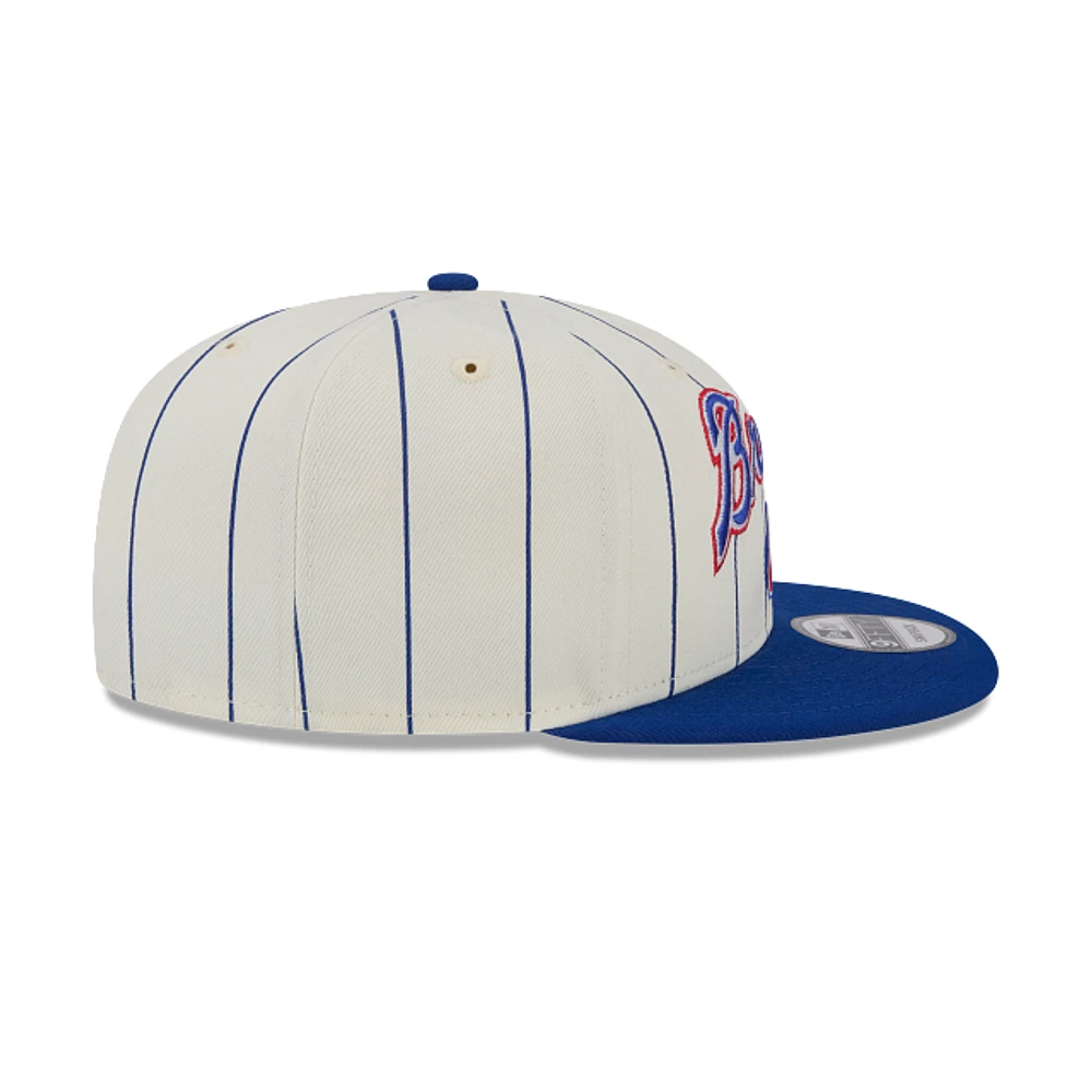 Atlanta Braves MLB Jersey Pinstripe 9FIFTY Snapback