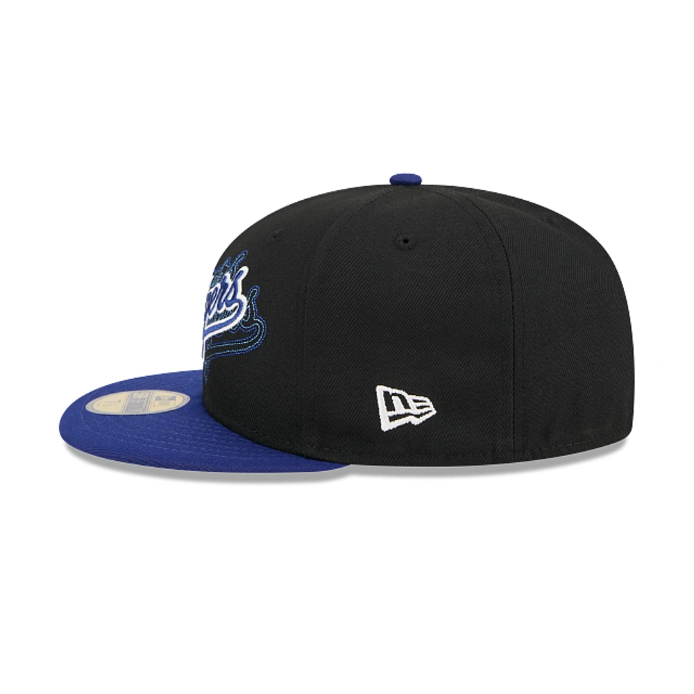 Los Angeles Dodgers MLB Shadow Stitch 59FIFTY Cerrada