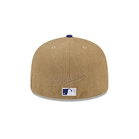 Los Angeles Dodgers MLB Canvas Crown 59FIFTY Cerrada